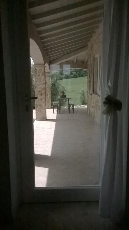 Veranda del Lorena Agriturismo in Maremma tra Argentario, Capalbio e Saturnia